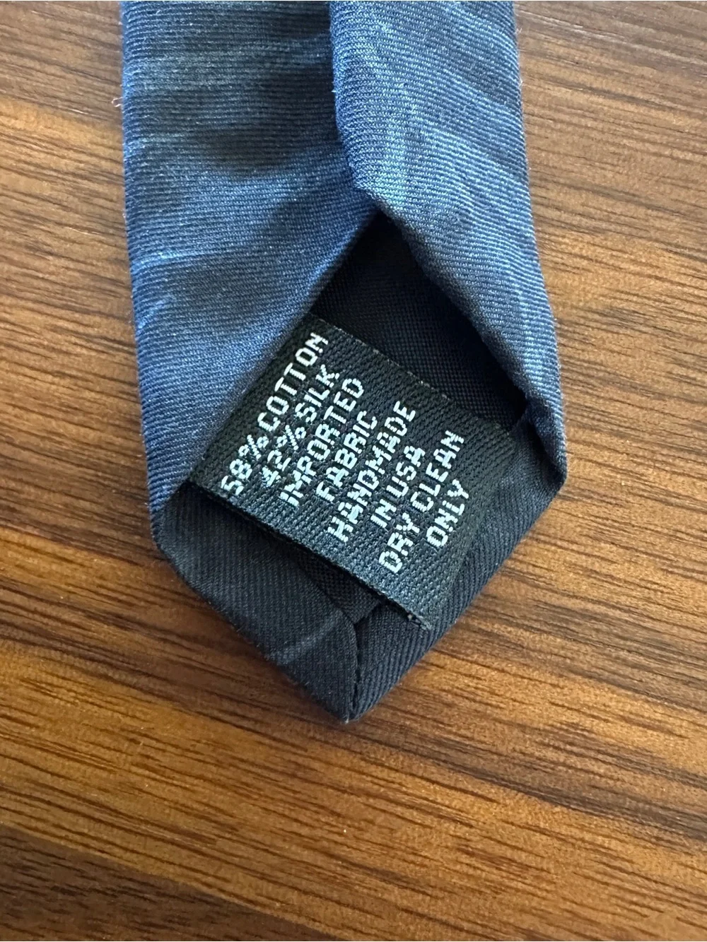 Theory Men's Dark Navy Palm-Pattern Silk Tie